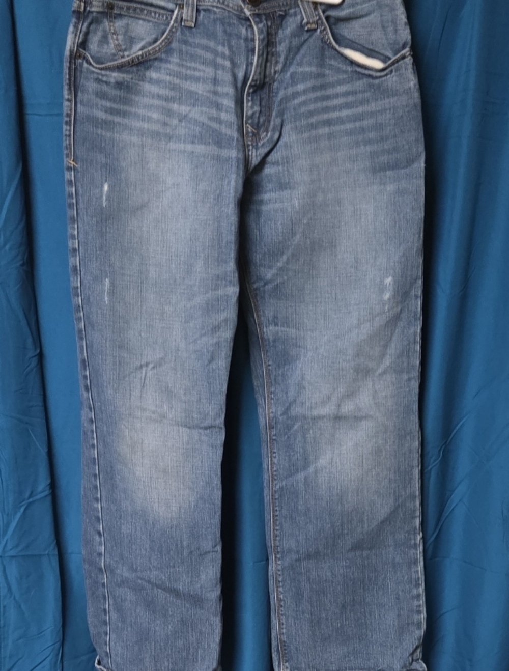 Arizona Jean Company Men's Classic Blue Straight Jeans